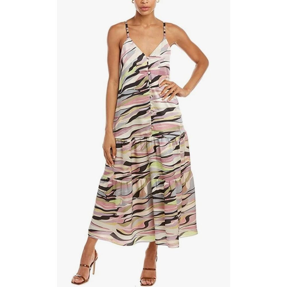 NWT Ted Baker Button-Through Cami Dress Size 8